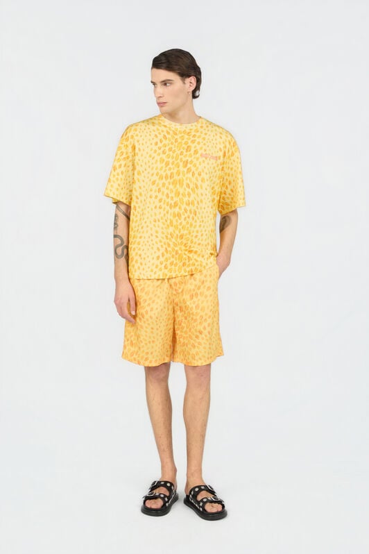 JC T-shirt mit The Jaguar Kiss-Print 644 POP CORN + 582 A WFT050-WF080