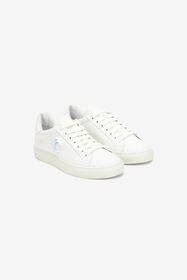 RC Sneakers con Monogram RC Bianco/Argento SKS031-PZA90
