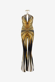 RC Ray Of Gold Print Jumpsuit Gold VKT128-LNM33