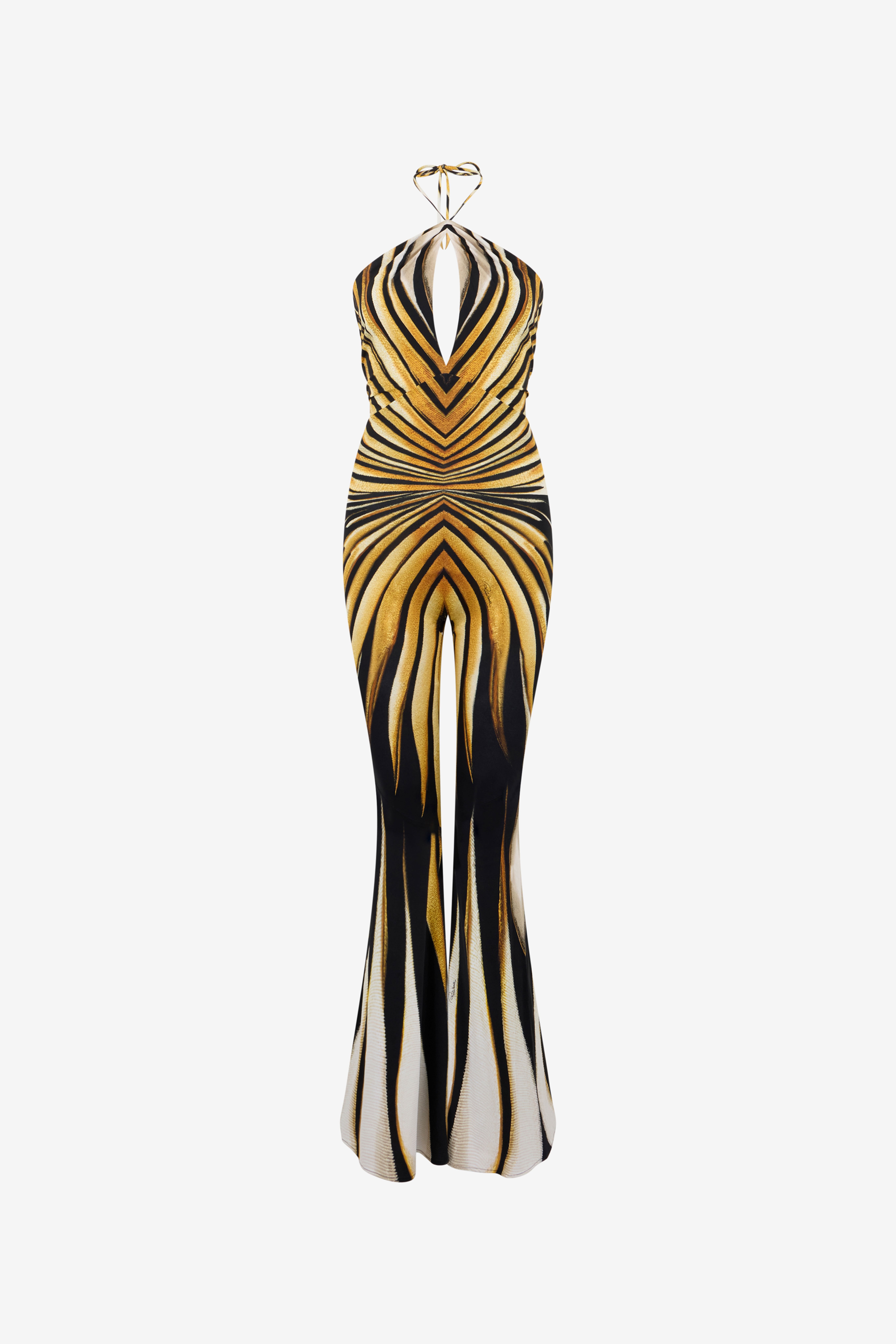 RC Ray Of Gold Print Jumpsuit GIALLO VKT128-LNM33