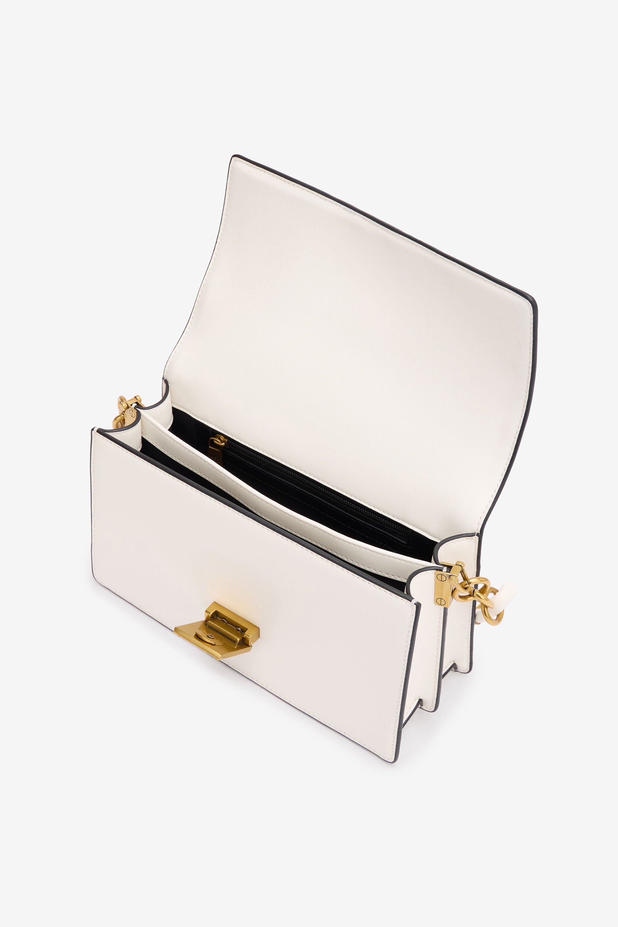 JC Sac À Imprimé Jaguar Skin Et Monogramme JC White, Gold SFB137-SF629