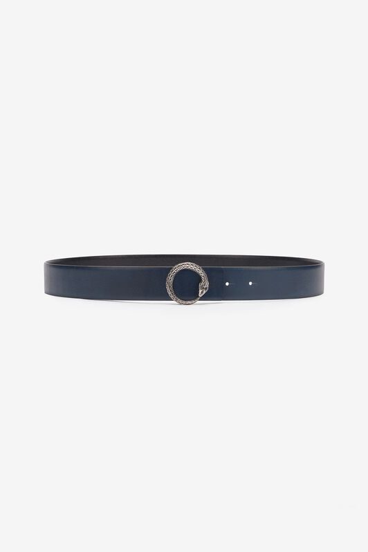 RC Belt With Snake Buckle Black URC001-PZU03