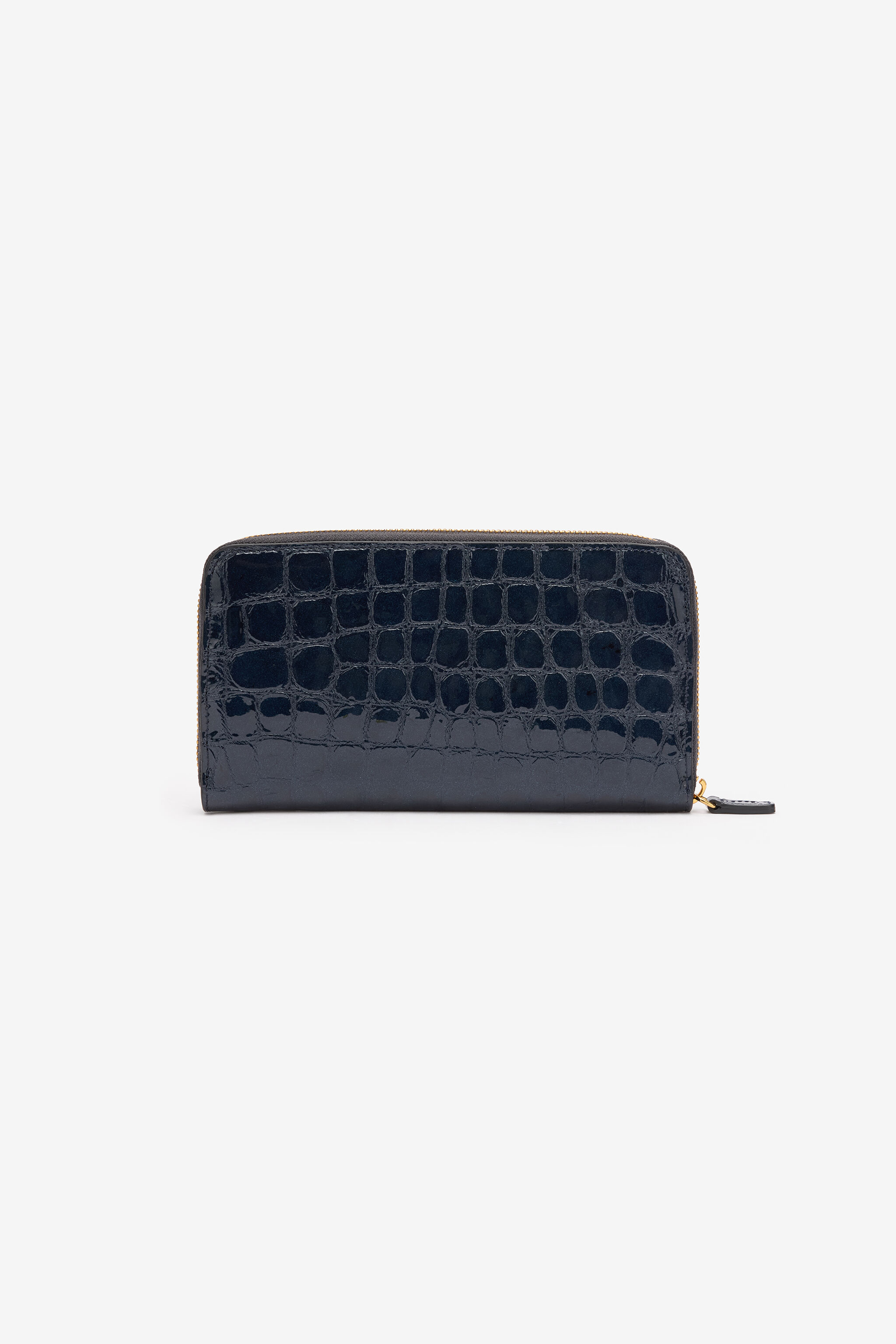RC Cartera efecto escamas de cocodrilo Azul oscuro TKA006-PZE01