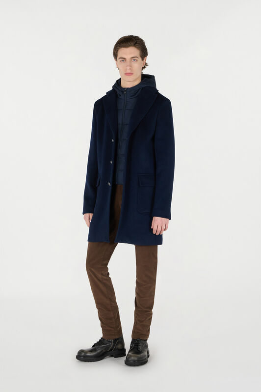 RC Cappotto Con Inserto Interno Imbottito Blu scuro OOT50D-WH016
