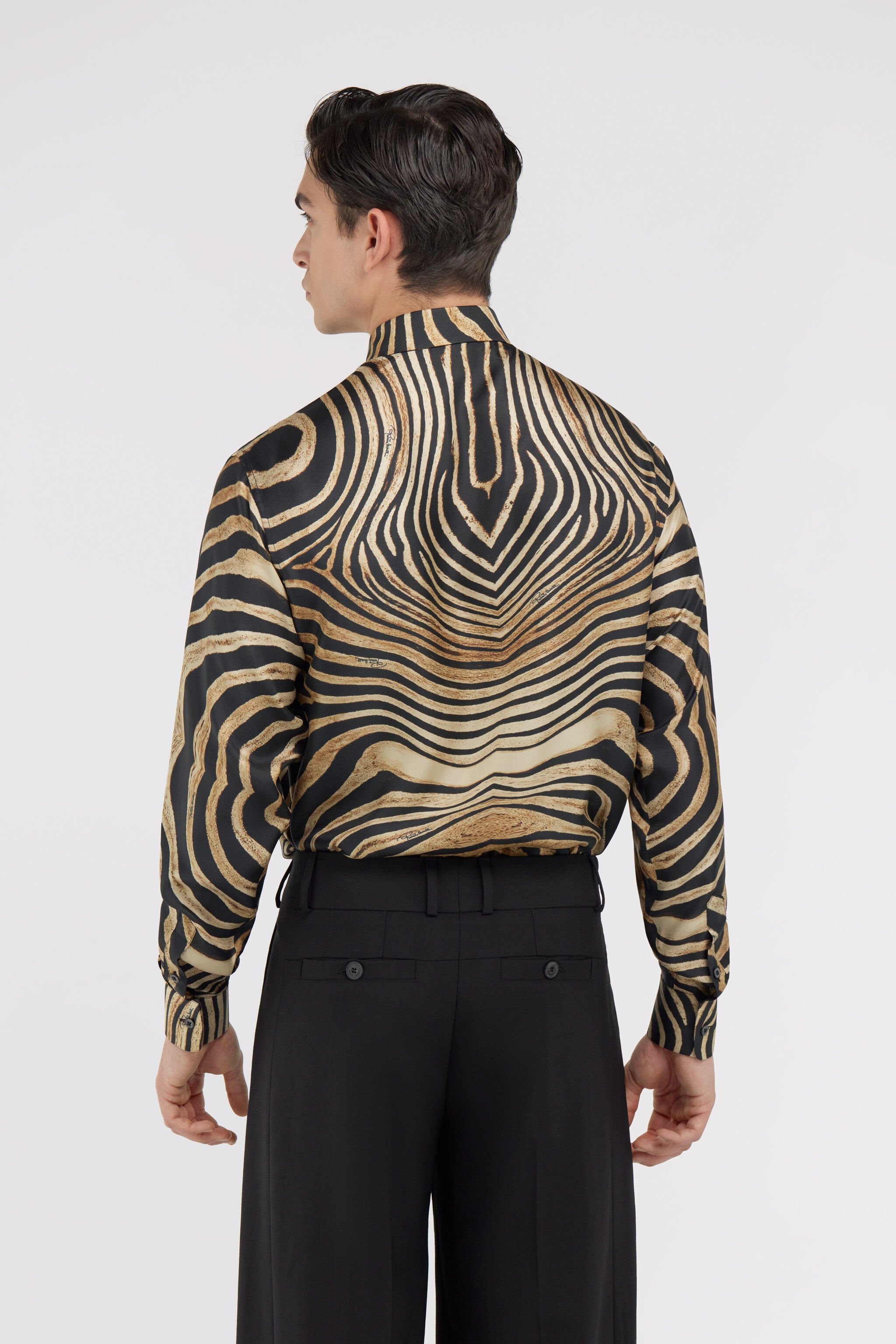 RC Camicia con stampa Marrone chiaro NOT70B-2NM81