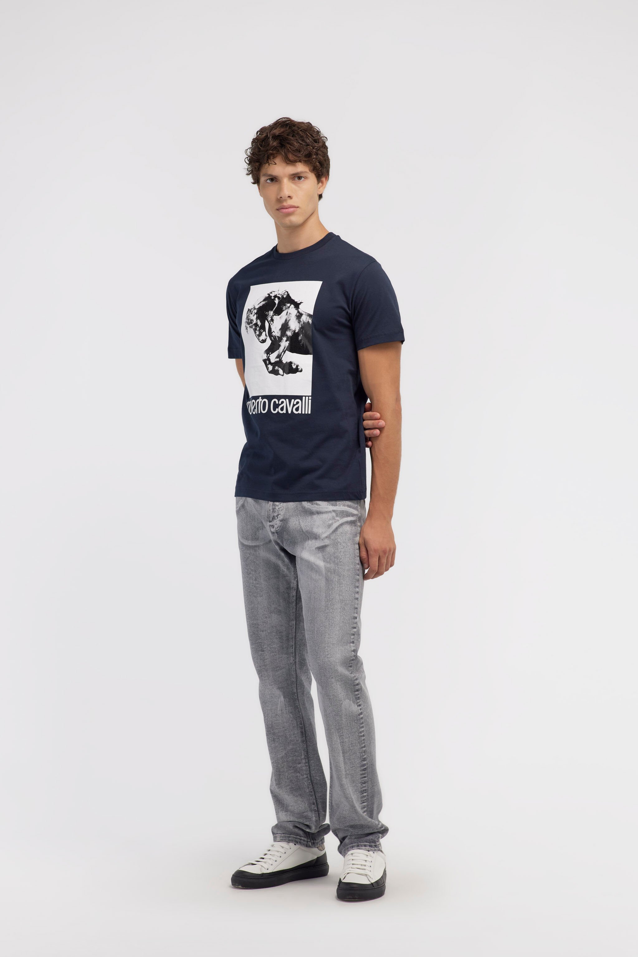 RC T-shirt with Horse logo and print Dark blue NOT60D-JD060