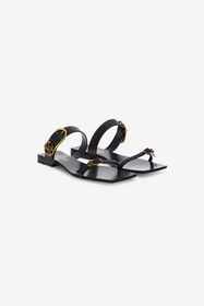 ${brand} Flat sandal with Monogram RC ${colorDescription} ${masterID}