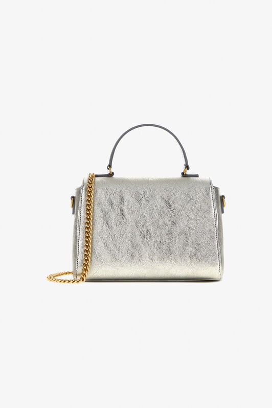 RC Mirror Snake Shoulder Bag RC Mirror Snake Shoulder Bag Silver NOB00A-PZ297