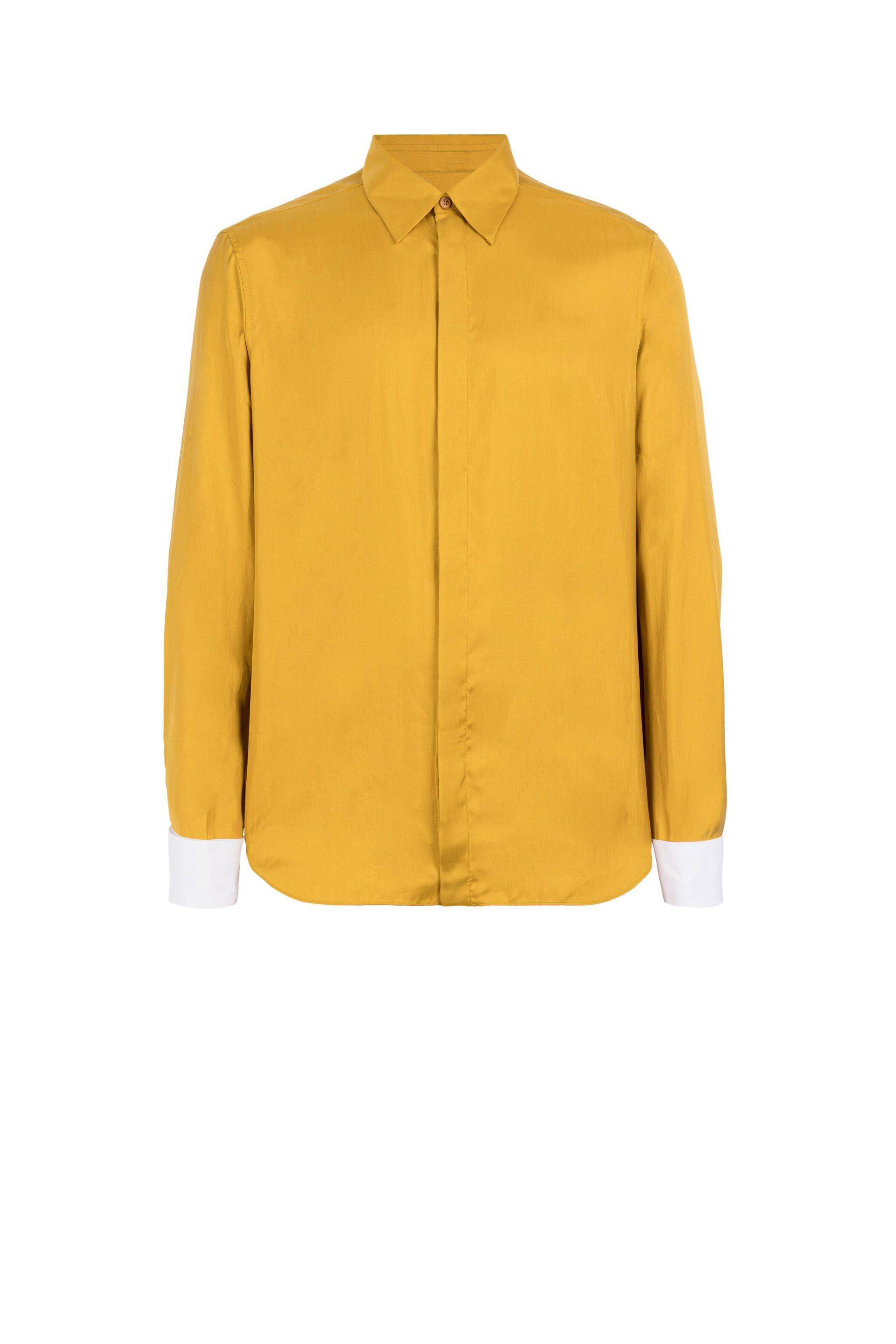 RC Colourblock Shirt CHARTREUSE JMT736-TB015