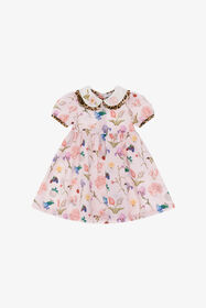 ${brand} Leopard and Flowers Print Dress ${colorDescription} ${masterID}