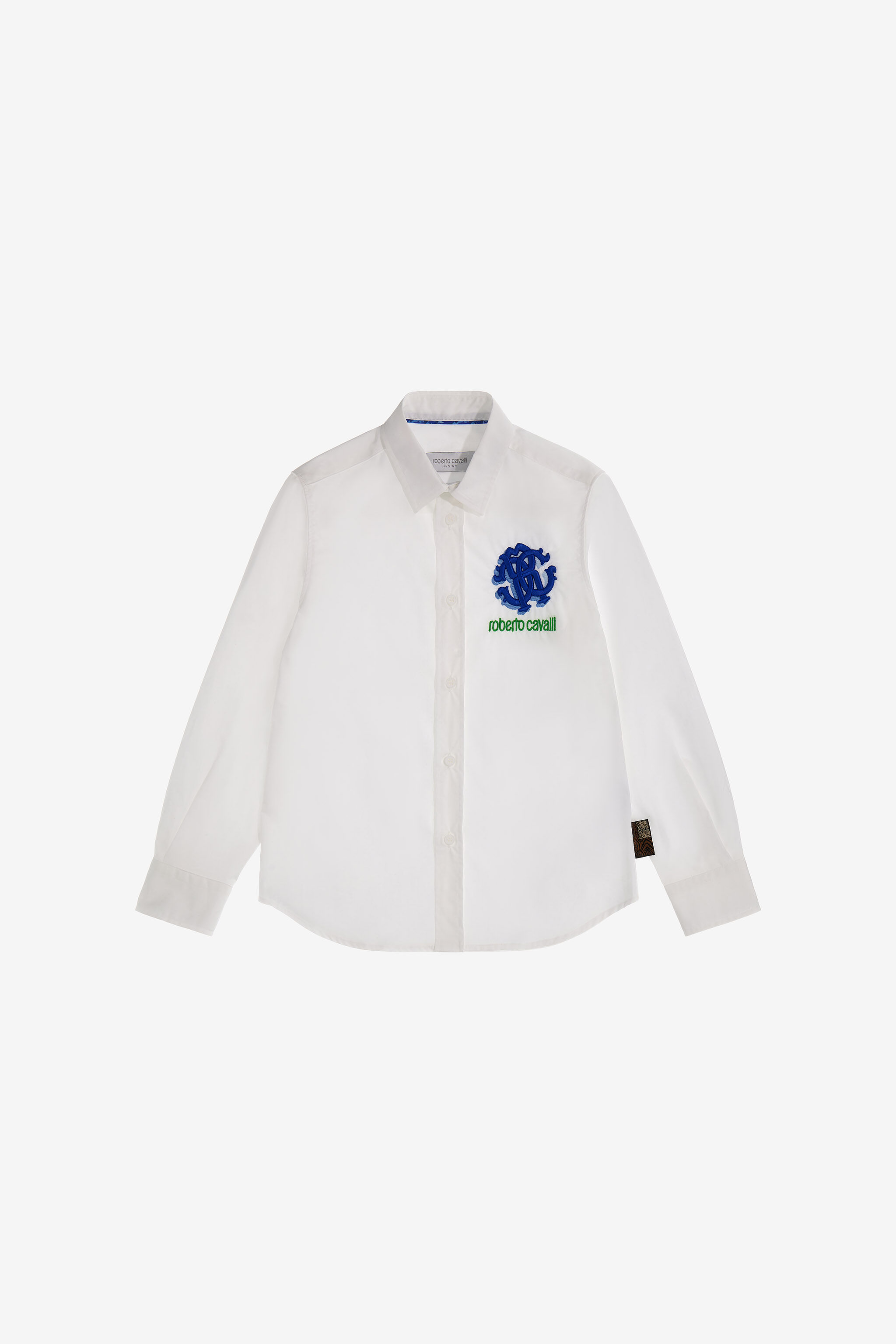 JU Camicia con Logo Bianco SJT705-CH004