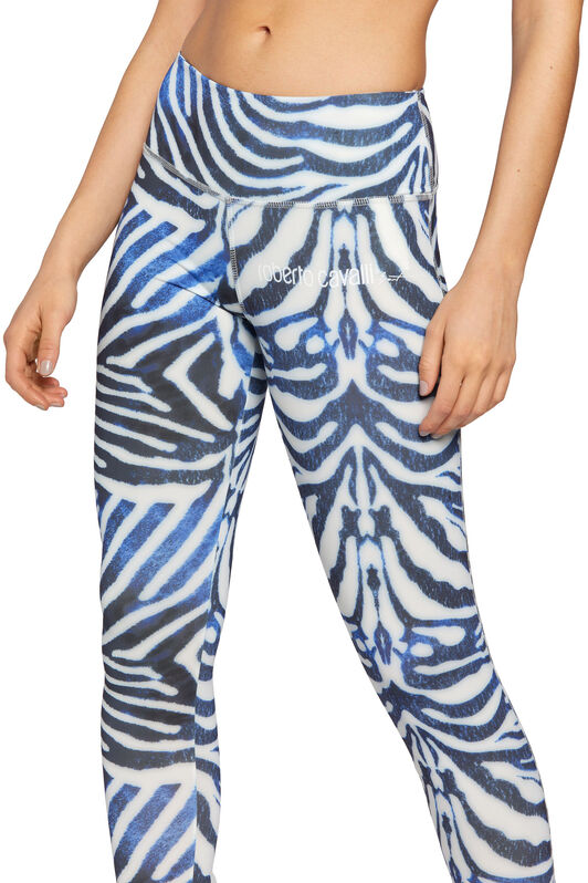 UG Leggings con stampa Sea Zebra UG Leggings con stampa Sea Zebra BLACK/WHITE/BLUE MYY07P-2EA57