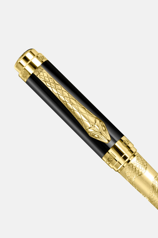 RC Roberto Cavalli Serpentine Kugelschreiber RC Roberto Cavalli Serpentine Kugelschreiber GOLD BLACK VALG01-IG257