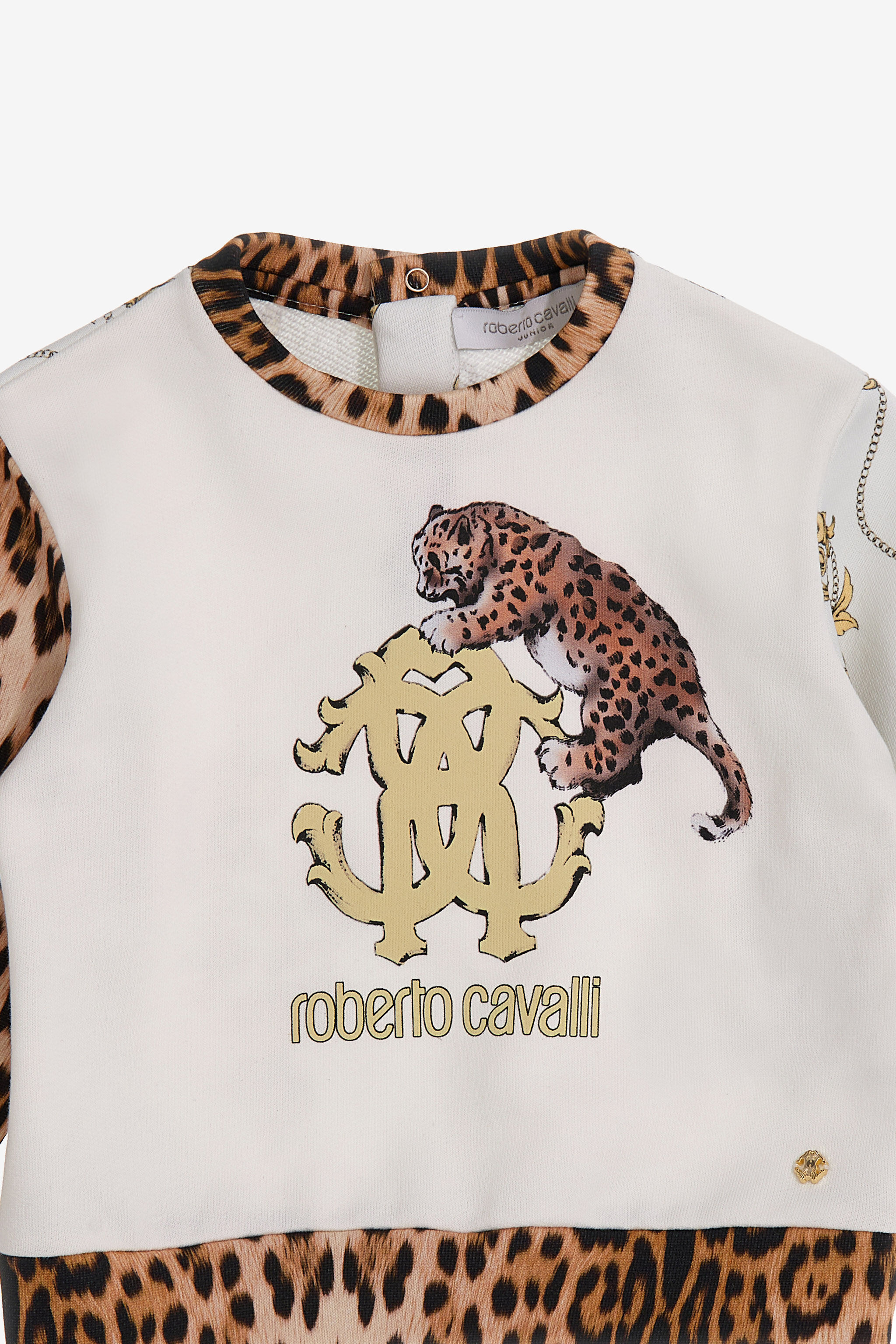 JU Printed sweatshirt Weiß SJT902-CF050