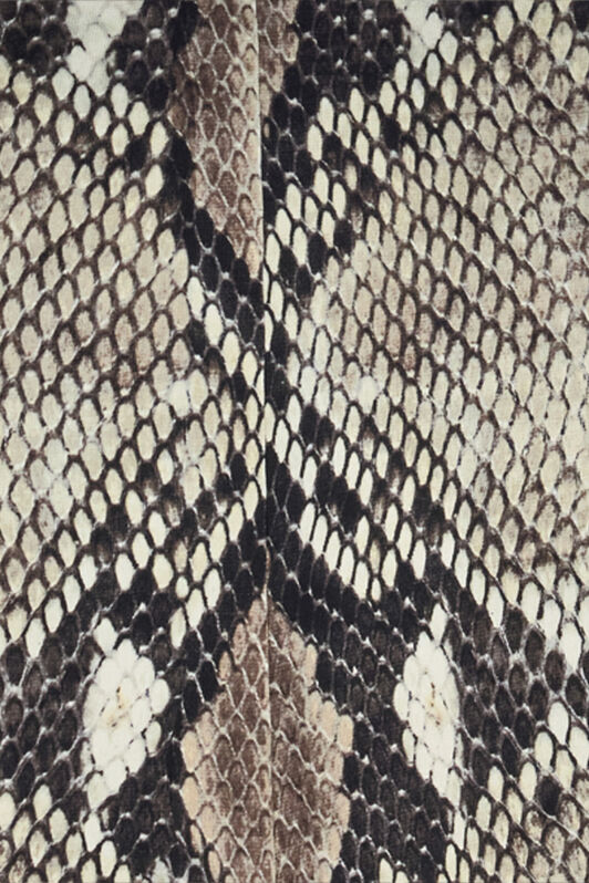 RC Midi Dress with Python Print Marrón claro VWT158-LNQ75