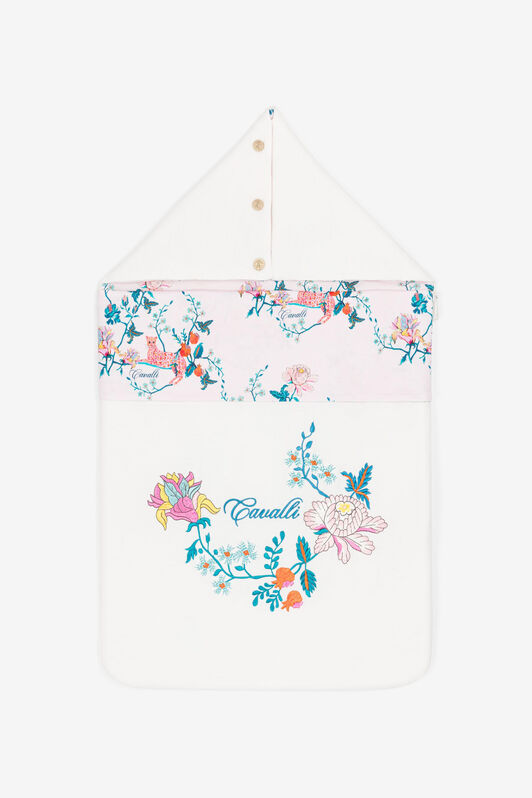 JU Floral-Print Baby Nest Pink RJT834-JD001