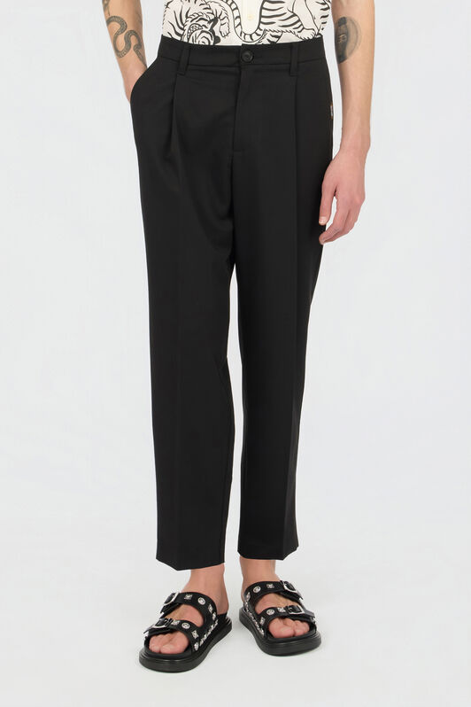 JC Schwarze Hose BLACK WFT009-WF010