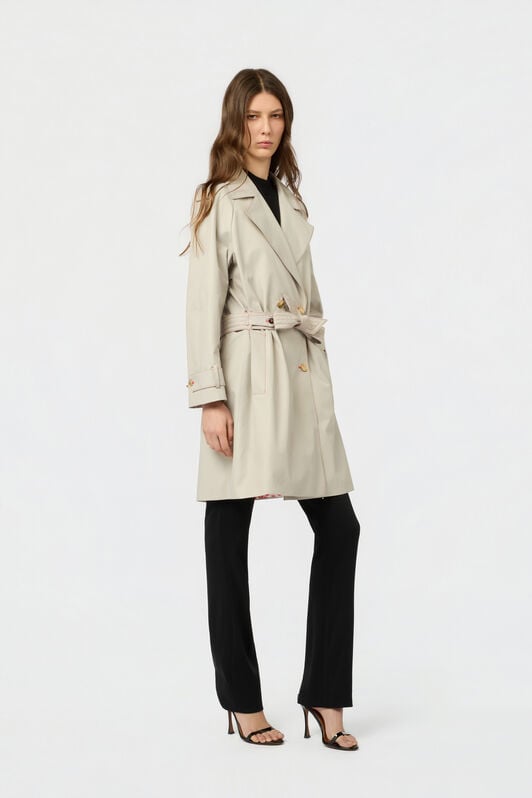 RC Beige Trench Coat BEIGE SOT50B-FA006