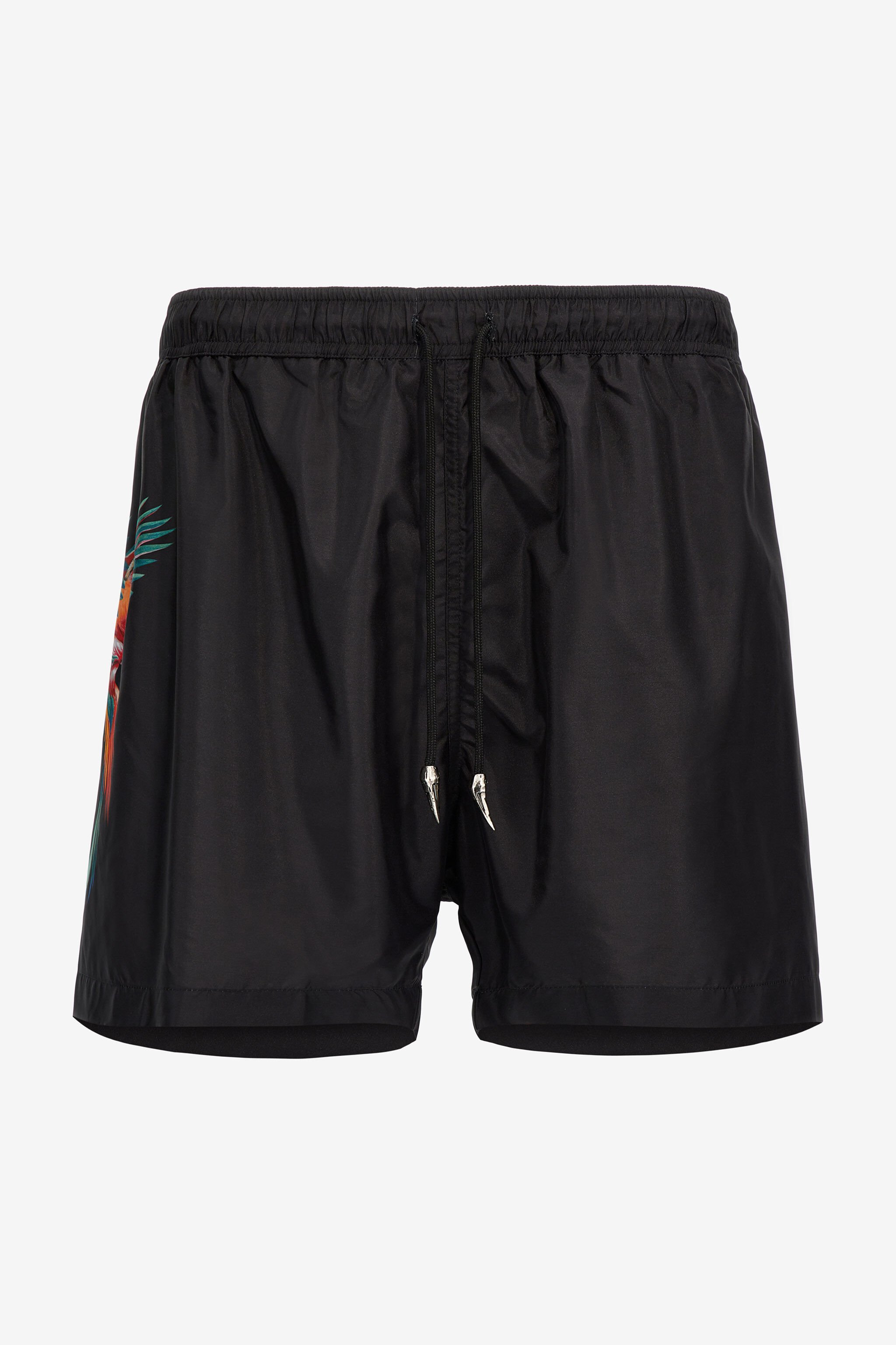 RC Swim shorts with parrot print Schwarz SYH00B-SB002