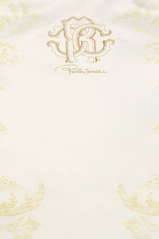 JU Milk White Dress with Jaguar Skin Inserts JU Milk White Dress with Jaguar Skin Inserts MILKY WHITE VJT10C-RDJ02