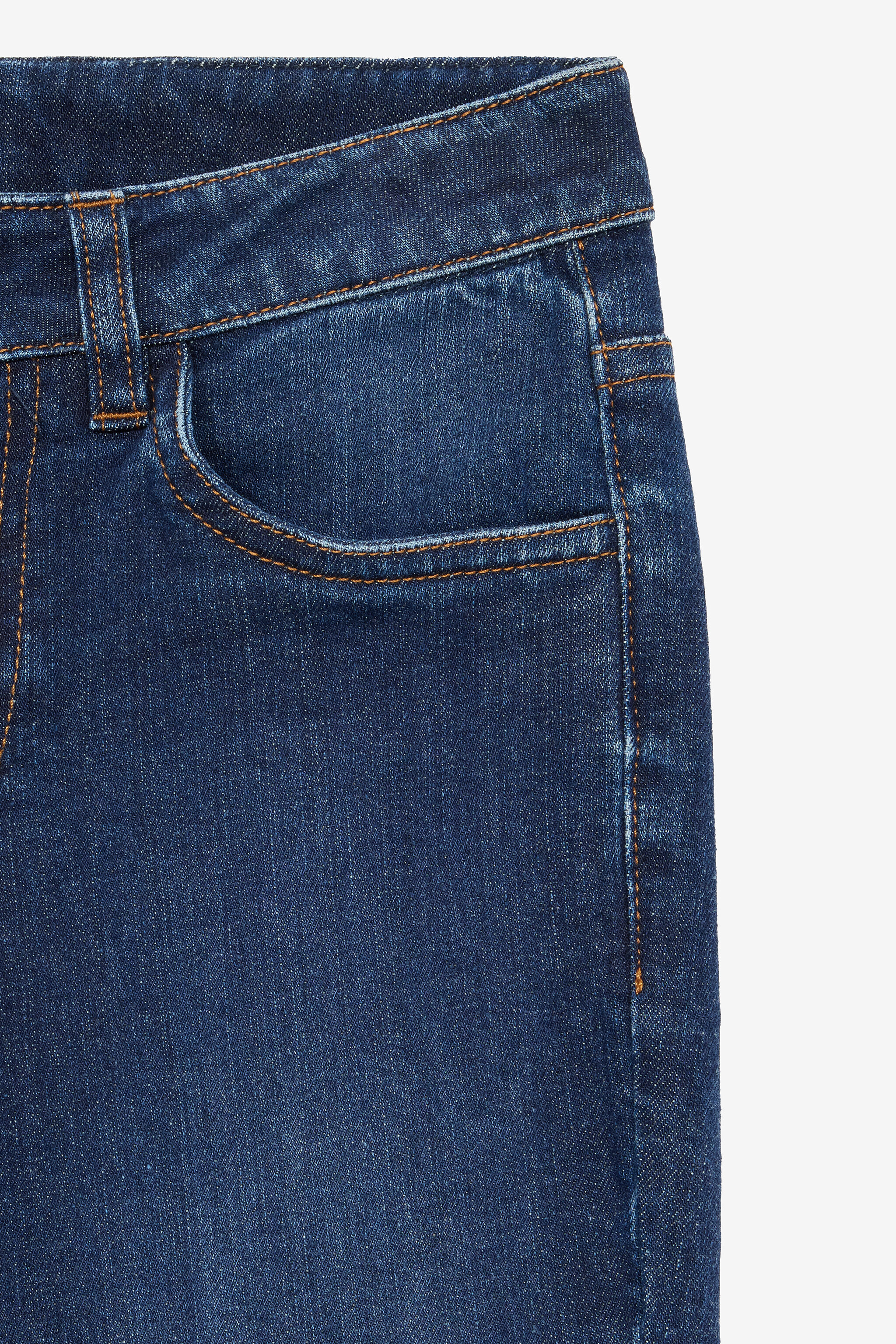 JU Jeans Effetto Vissuto Blu scuro UJJ20D-DS015