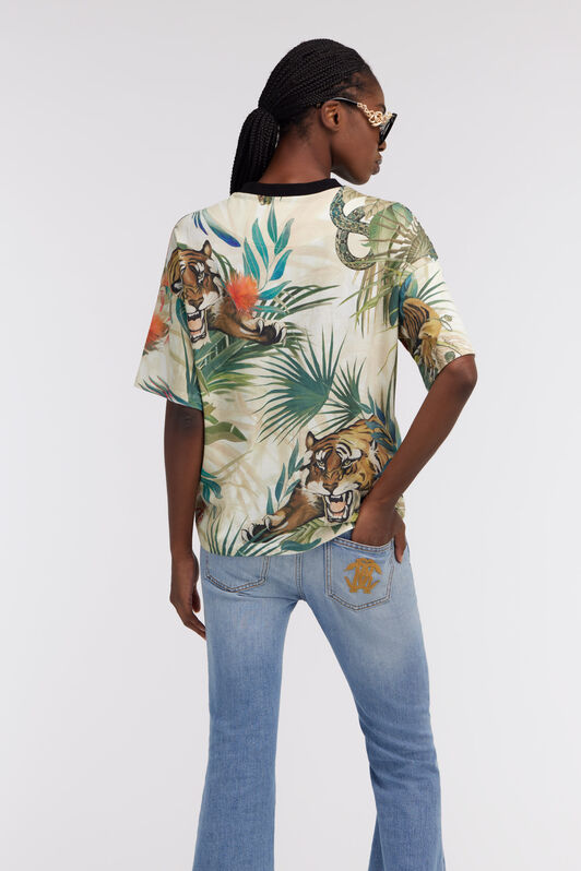 RC T-Shirt Mit Jungle-Print Grün SKT62B-3PI88