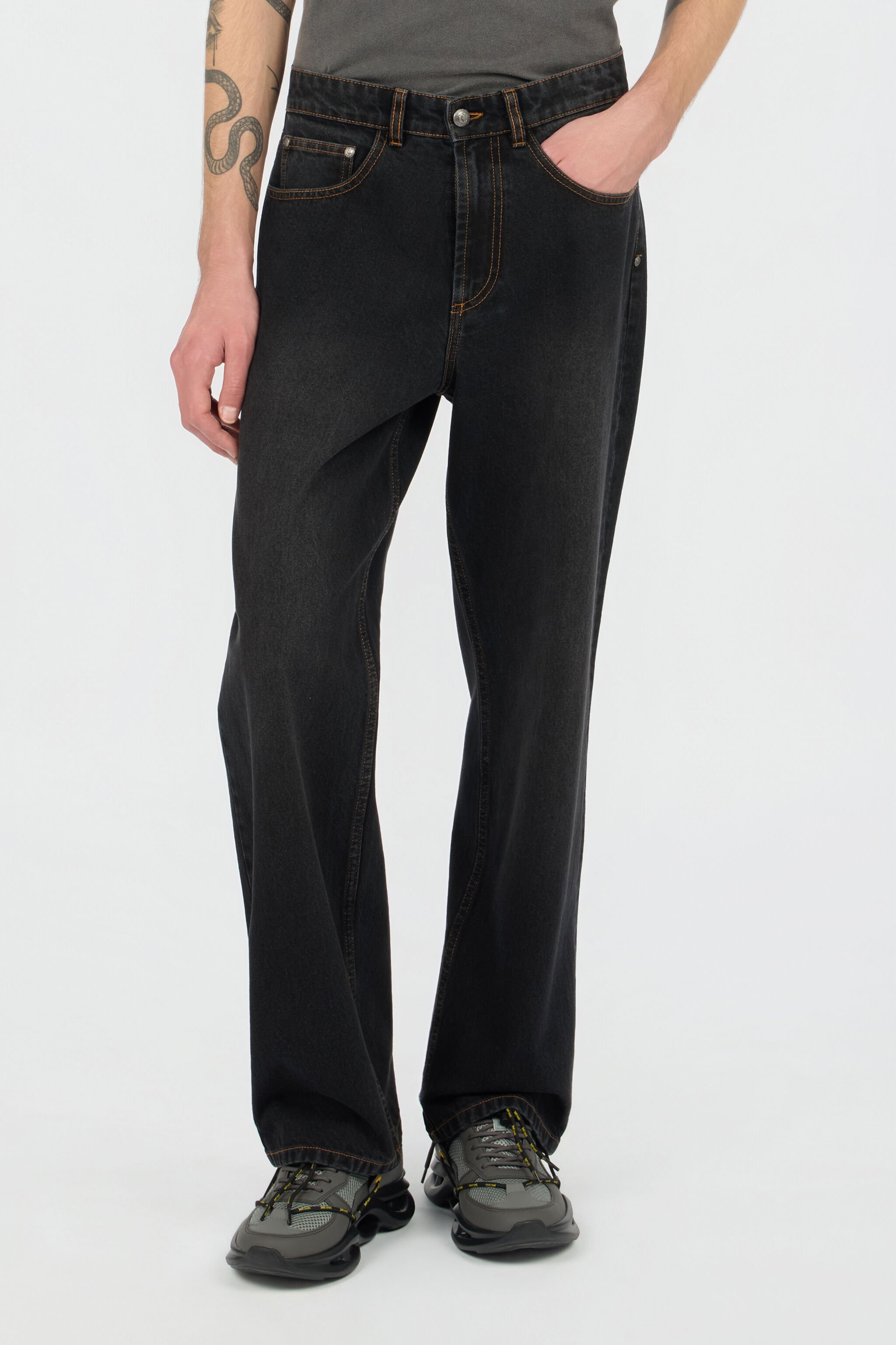 JC Dark Wash Denim Jeans BLACK WFJ006-WF019