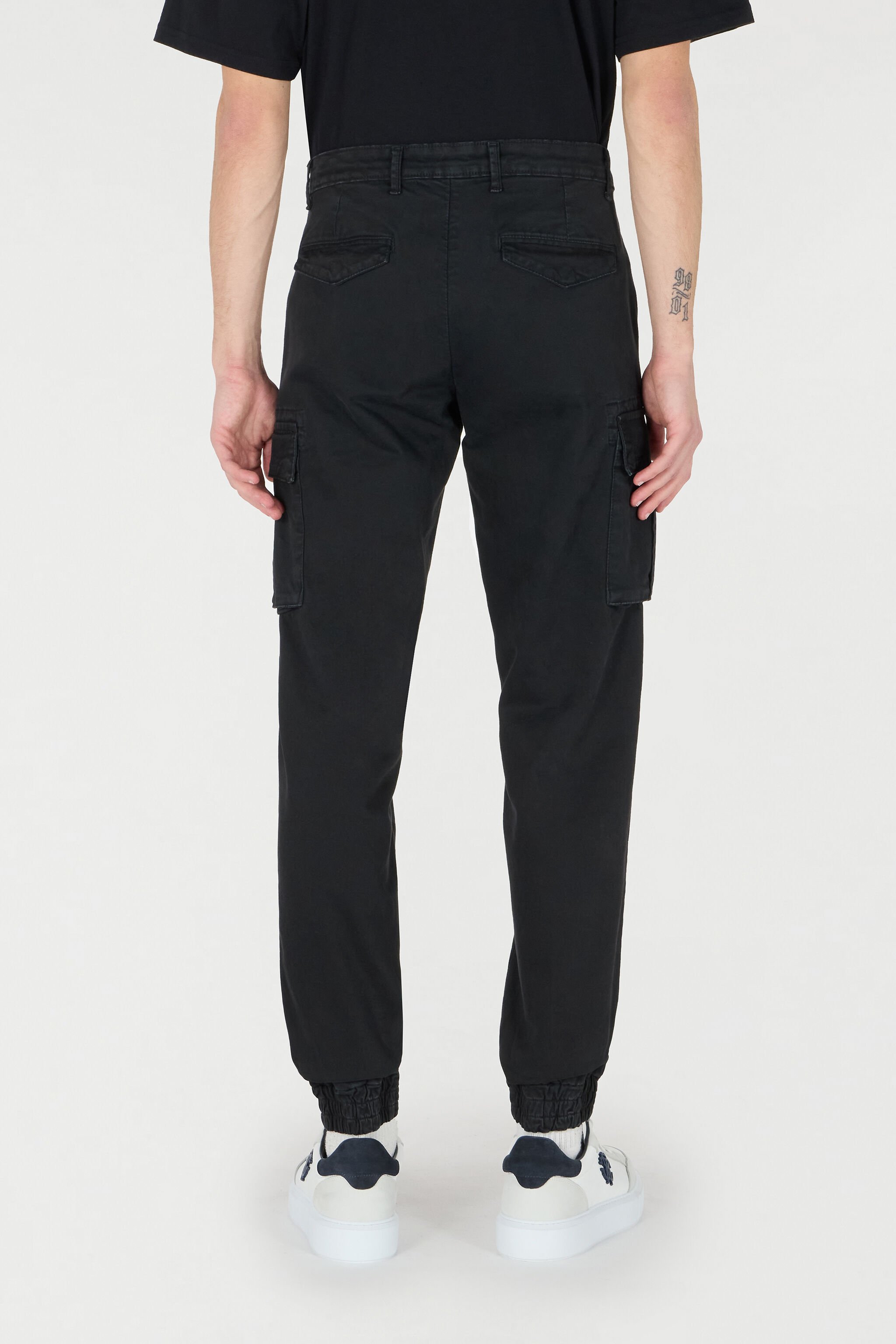 RC Pants With Functional Pockets Black POT20C-FA003