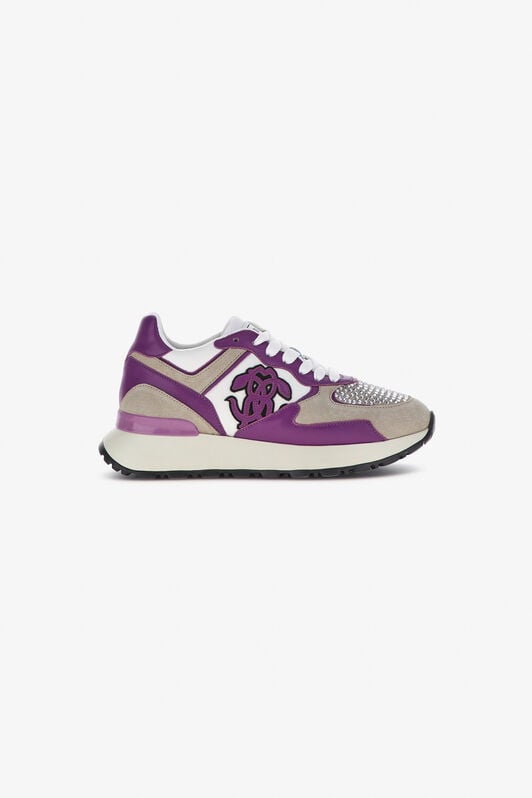 RC Sneakers with Monogram Mirror Snake RC Sneakers with Monogram Mirror Snake Purple/Grey RKS047-PZB31