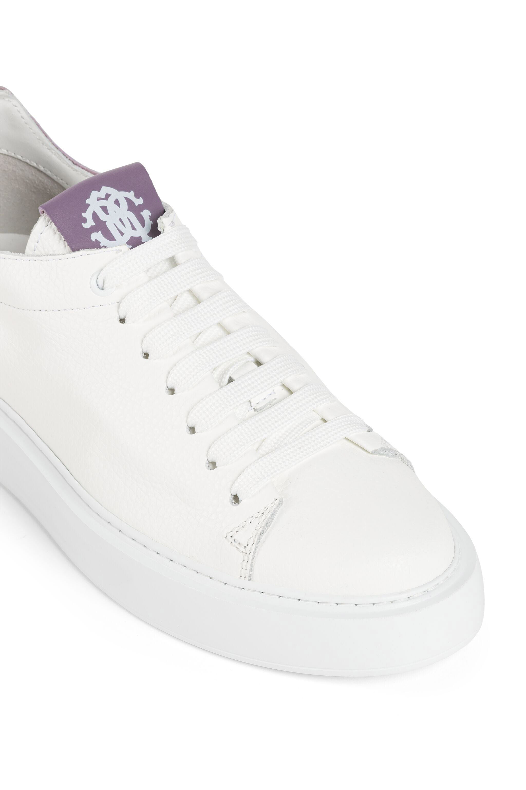 RC RC Monogram Sneakers White/purple KOS00D-PNO03