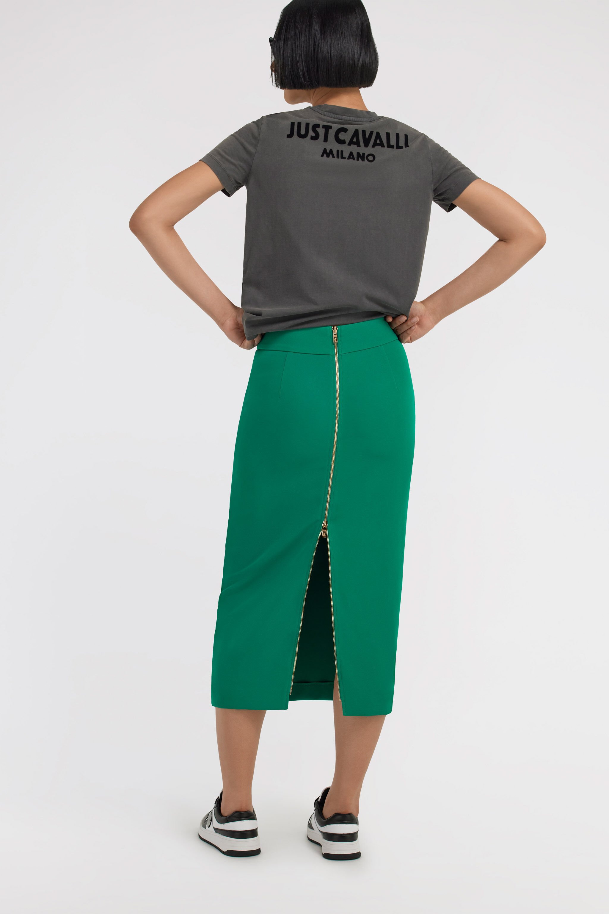 JC Just Cavalli Skirt Grün TFT093-TF139