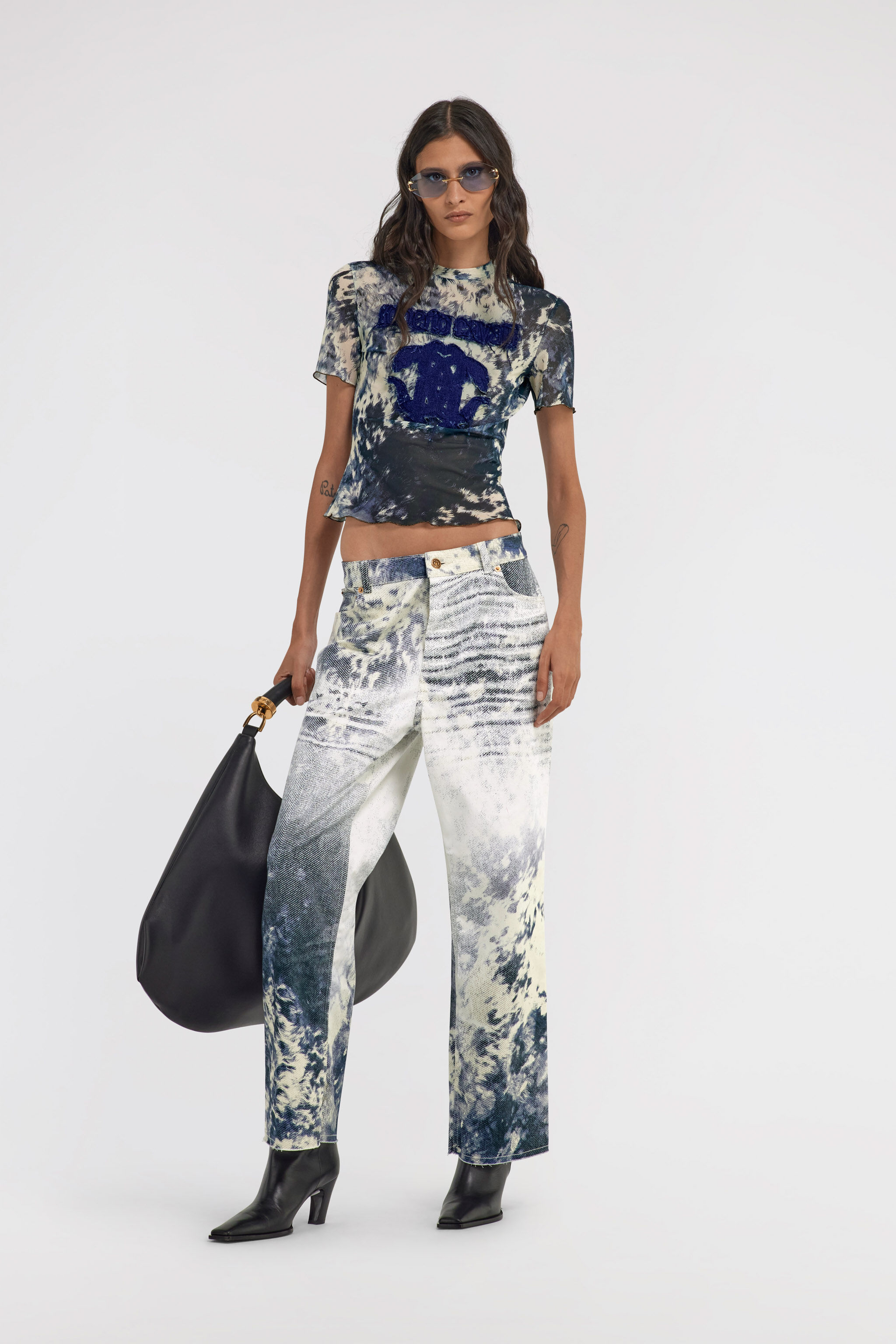 RC Appaloosa Print Jeans Blue TKJ206-DAN09