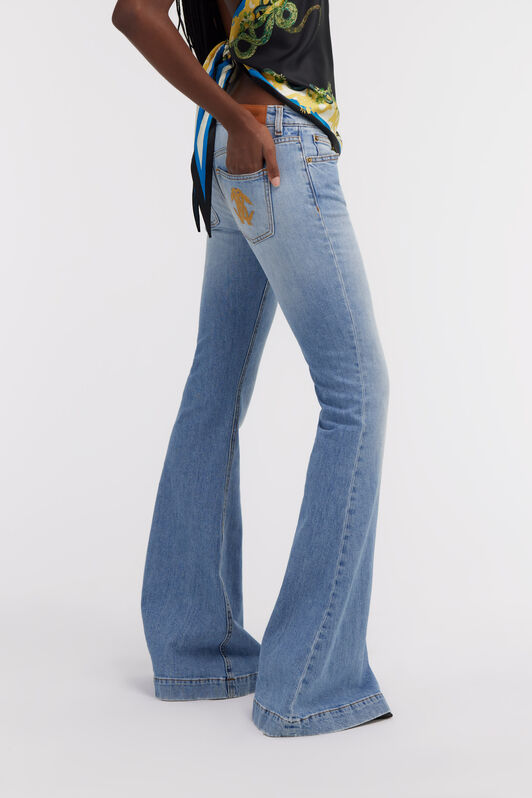 RC Flared Jeans Dunkelblau SKJ205-DS002