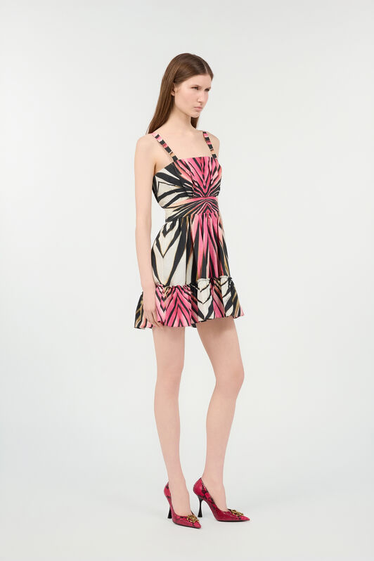 RC Dress With Ray Of Pink Print Pink VKT106-RLM33