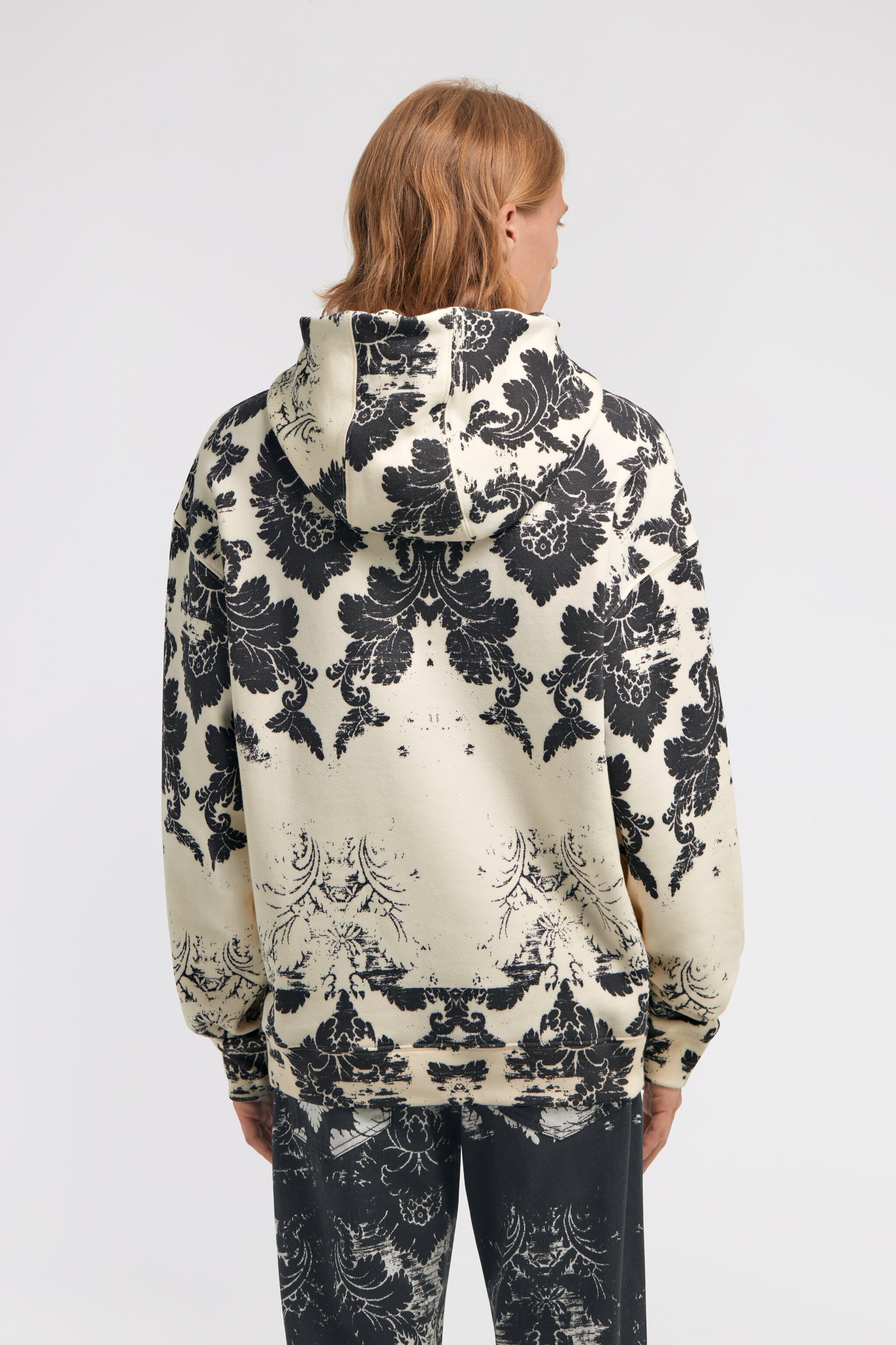 RC Appaloosa print Sweatshirt Schwarz/Weiß TRT69C-CF050