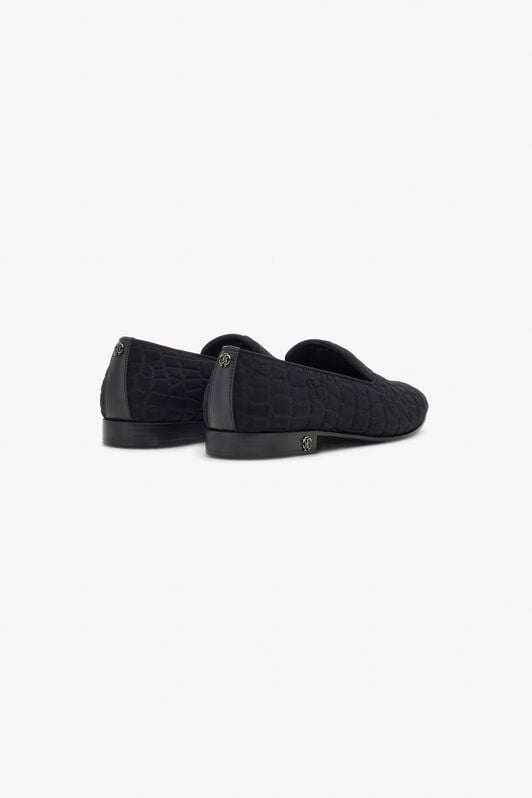 RC Mocassins with Logo Black TRS018-FTA01