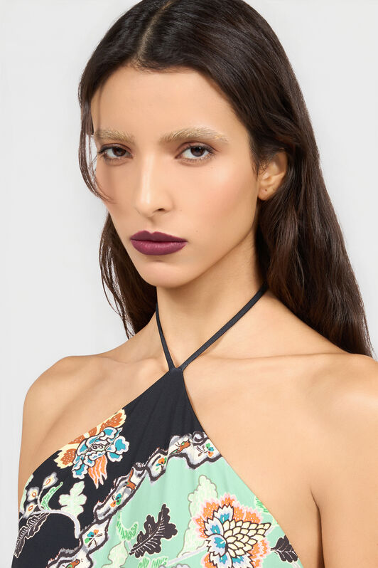 RC Top mit Kimono-Print GREEN/BLACK XQT620-LNT25