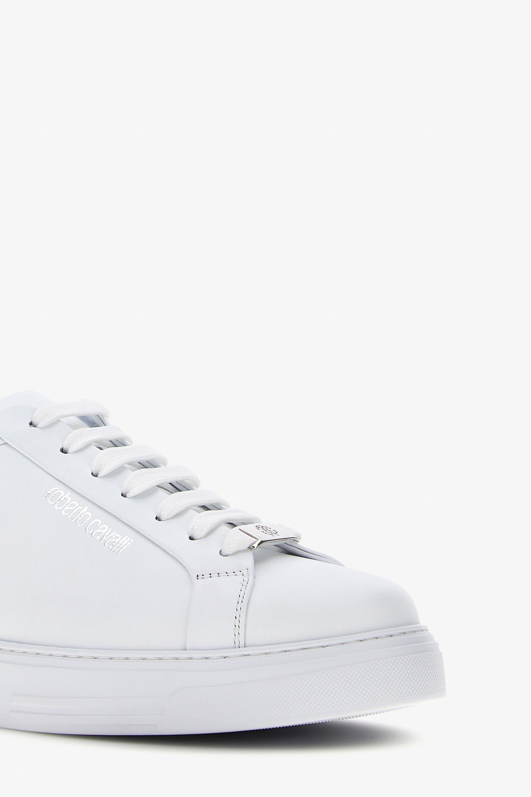 RC Sneakers with Monogram RC White NOS00A-PNO01