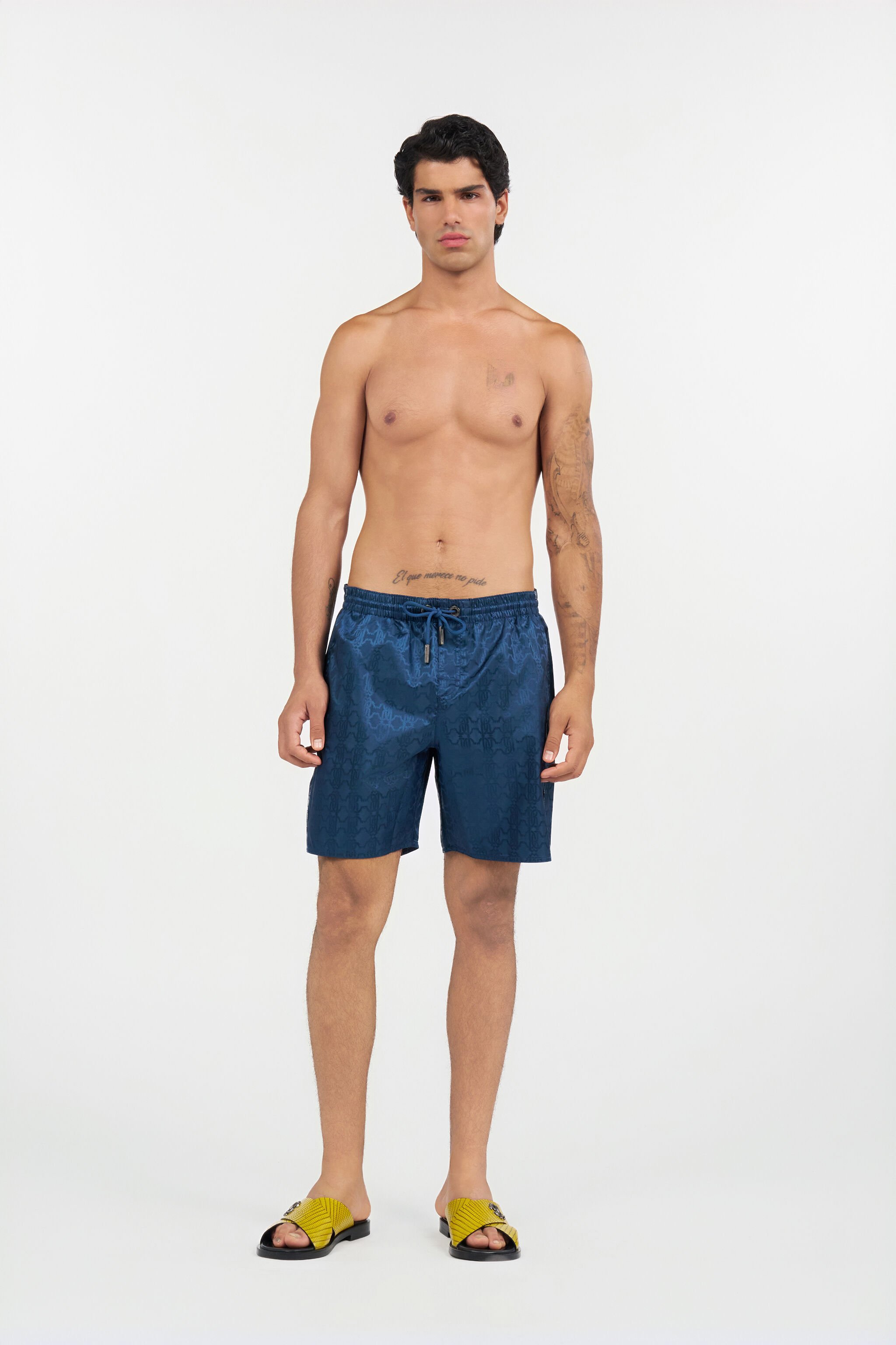 RC Short de Baño Estampado Monogram RC NAVY 2014/1 QOH00A-DJ005