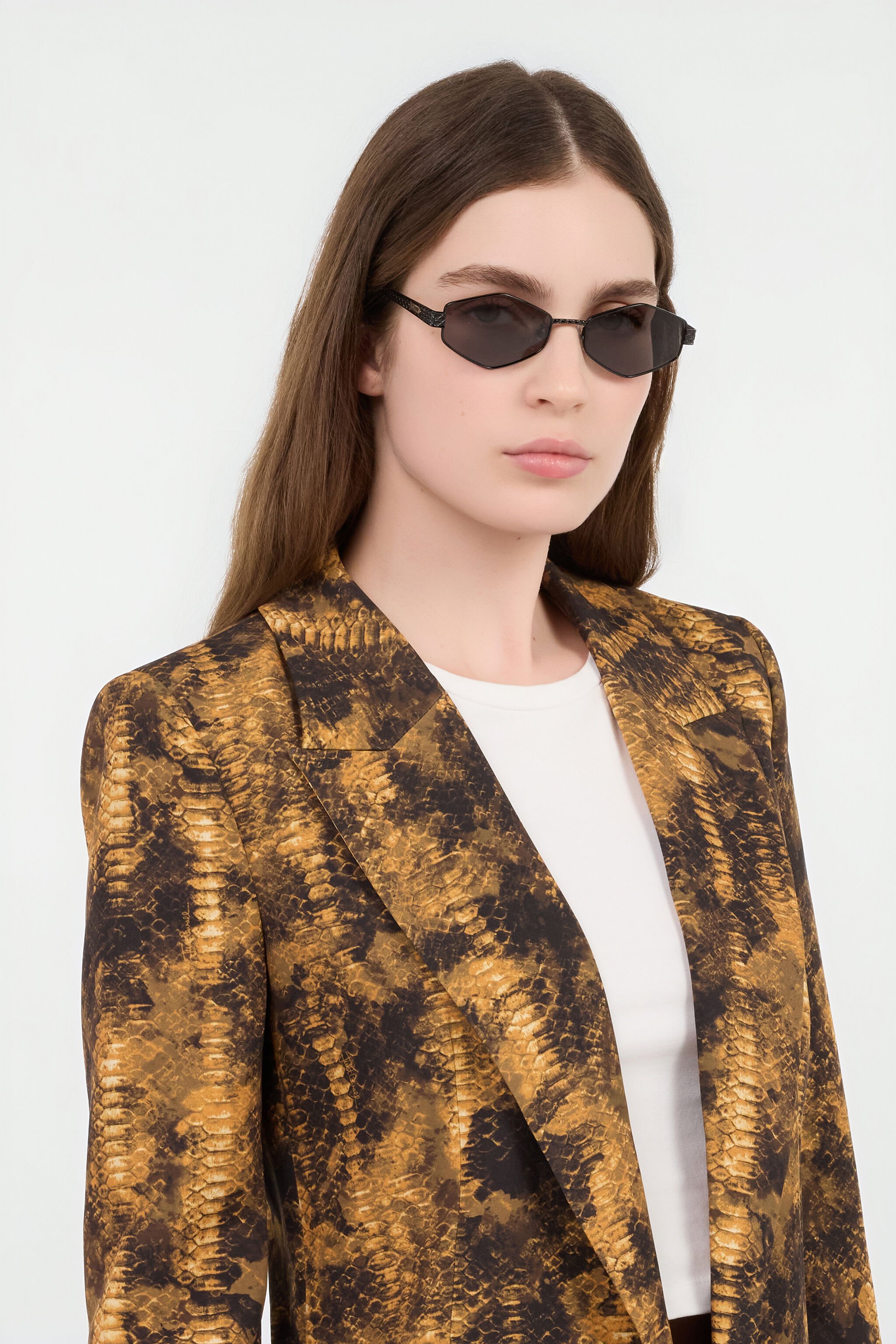 JC Modello unisex in metallo SHINY BLACK WITH SHI VALD37-ID282