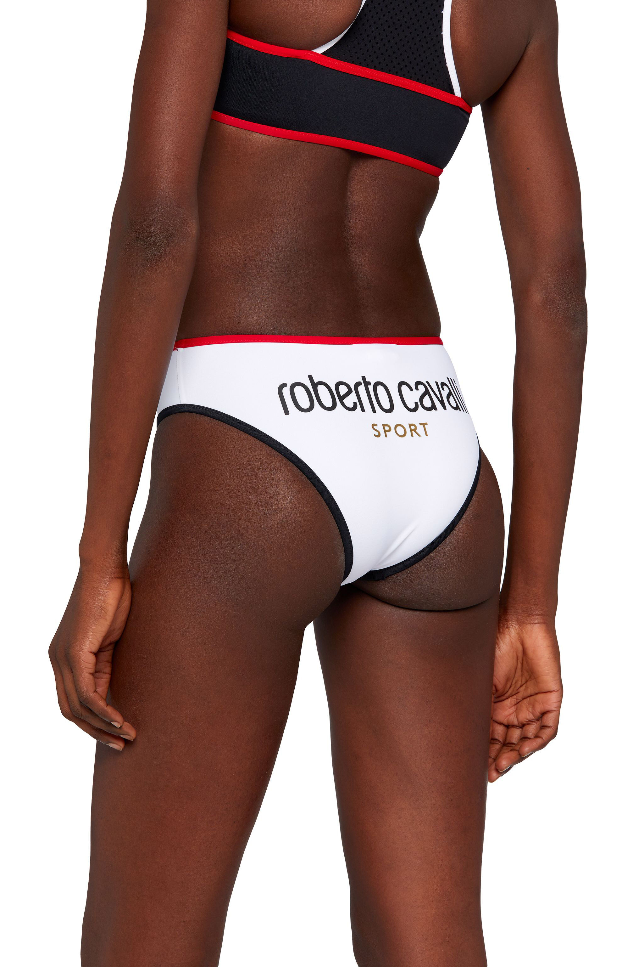 UG Logo-Print Bikini Briefs OPTIC WHITE JYY01C-LL023