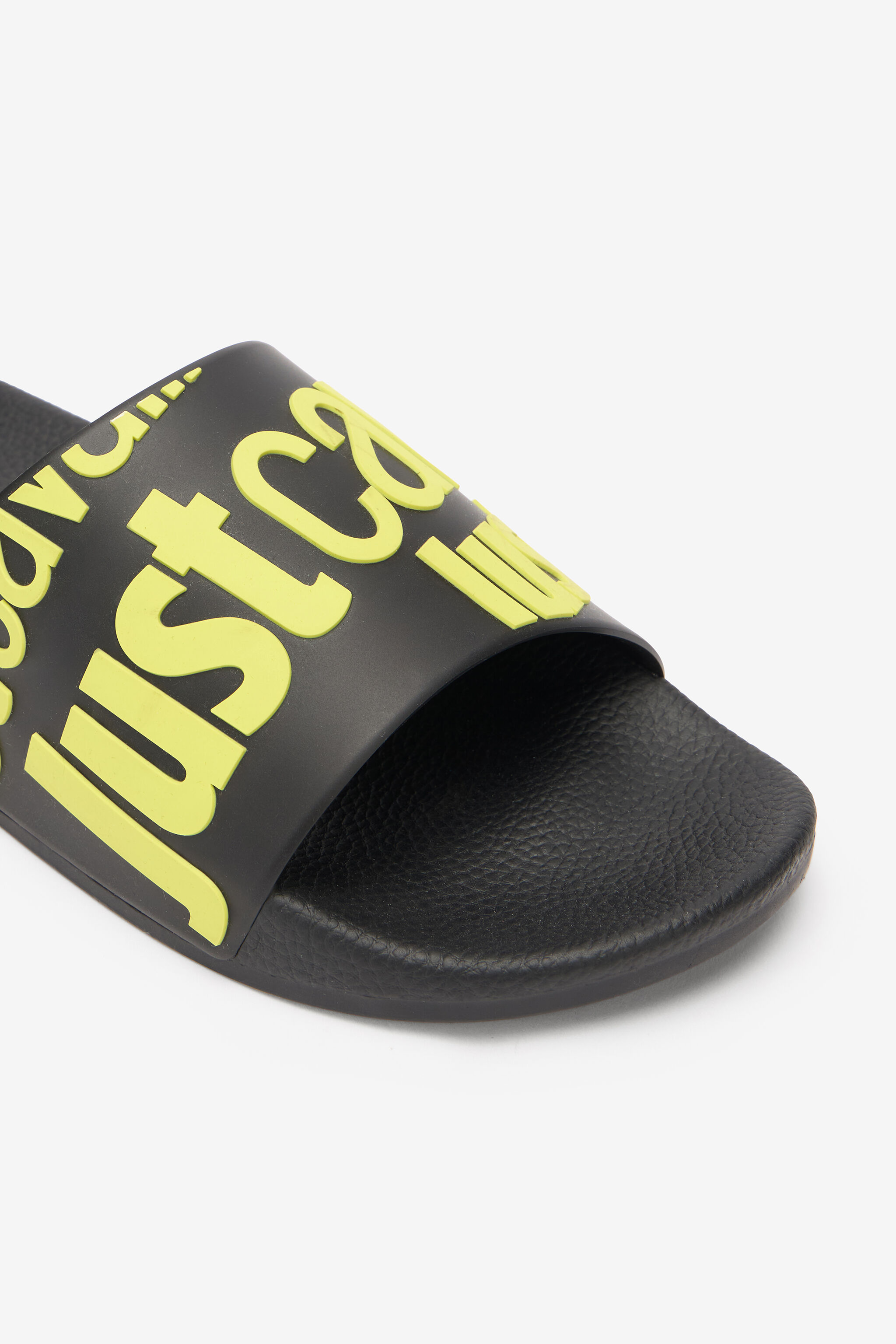 JC Sliders With Lettering Light green/Black UFS027-UF302