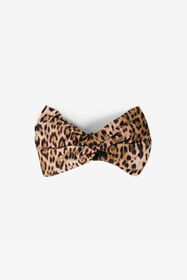 ${brand} Jaguar-Print Twist Headband ${colorDescription} ${masterID}
