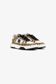 ${brand} Low-Top Sneakers with Jaguar Print ${colorDescription} ${masterID}