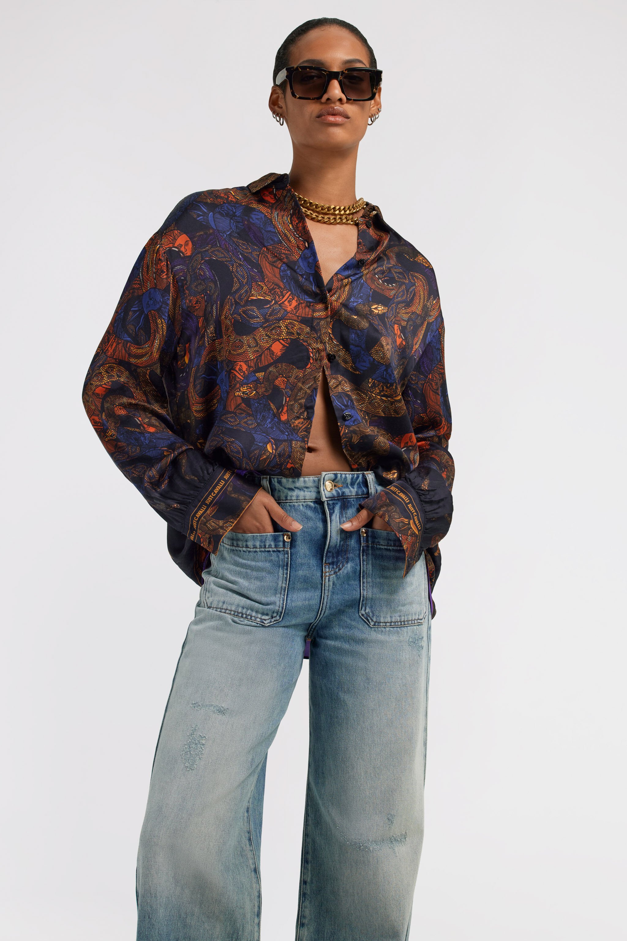 JC Just Cavalli denim Dark blue TFJ016-TF126