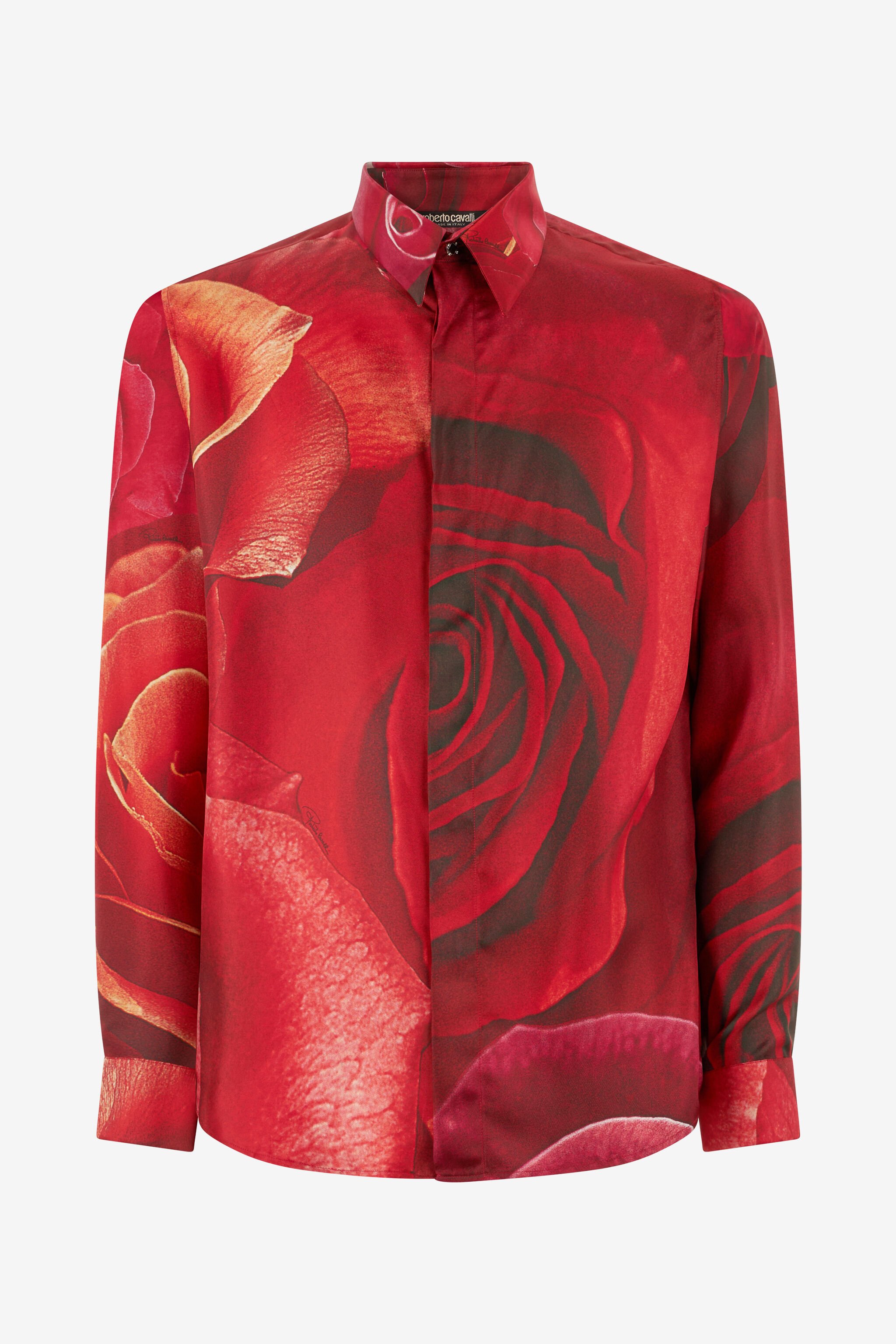 RC Camisa Con Estampado Garden Rose Rojo URT702-4QN48