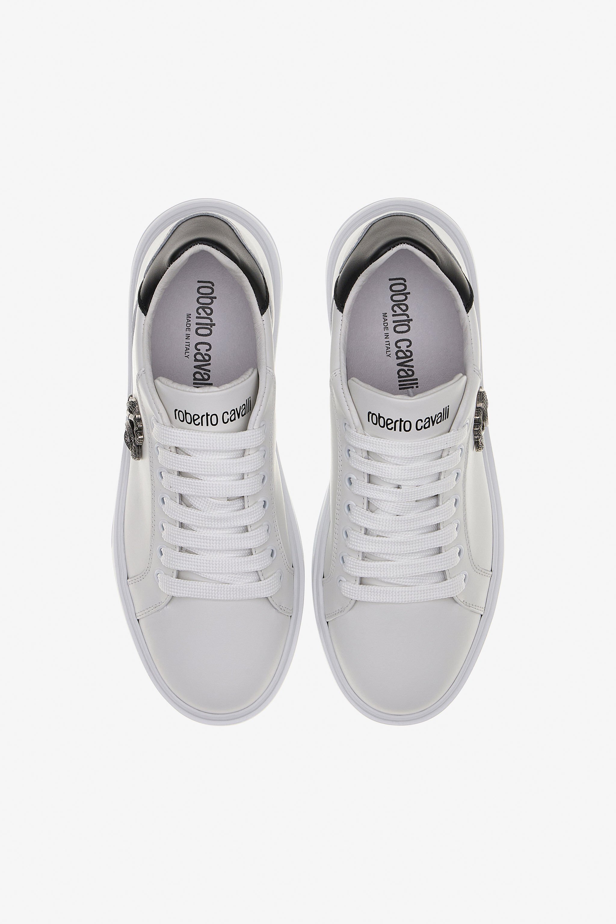 RC Sneakers with Monogram RC White/Dark gray SKS036-PZA90