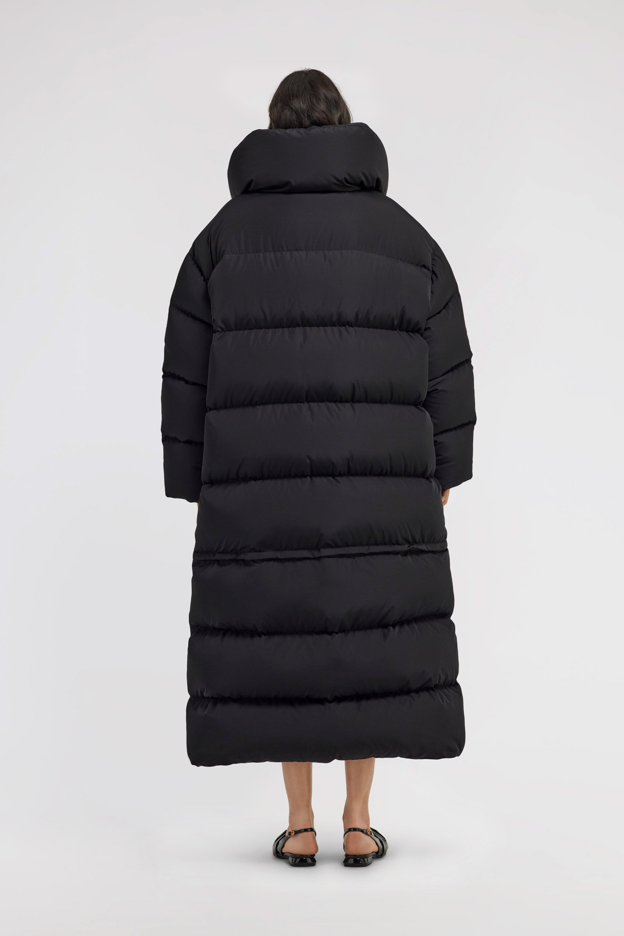 RC Lange Steppjacke Schwarz TKT801-SB001