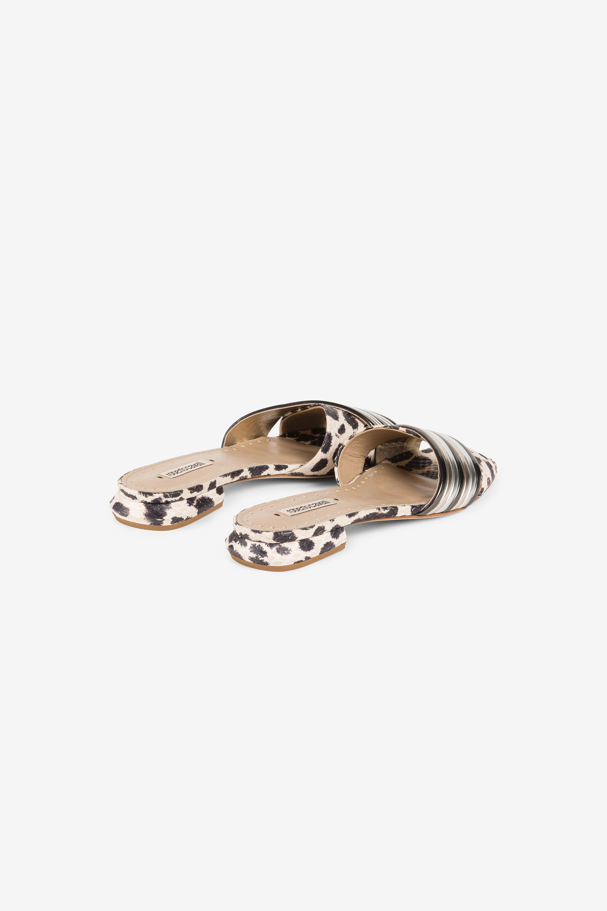 RC Murena Print Sandal Black/White QKS009-PA058