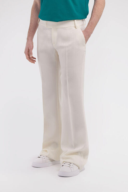 RC Flared trousers White SRT226-GE003